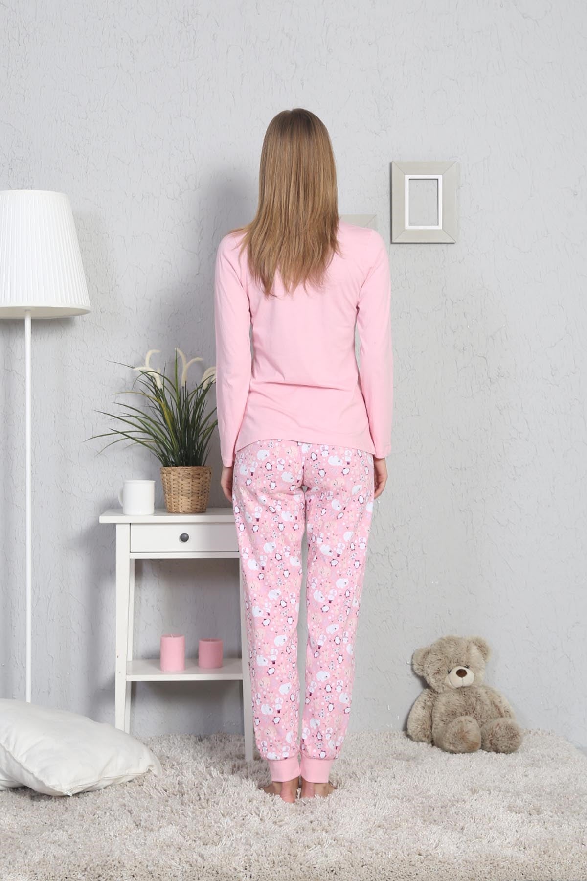 Vienetta Kadın Pijama Takım 8022198686 Pembe
