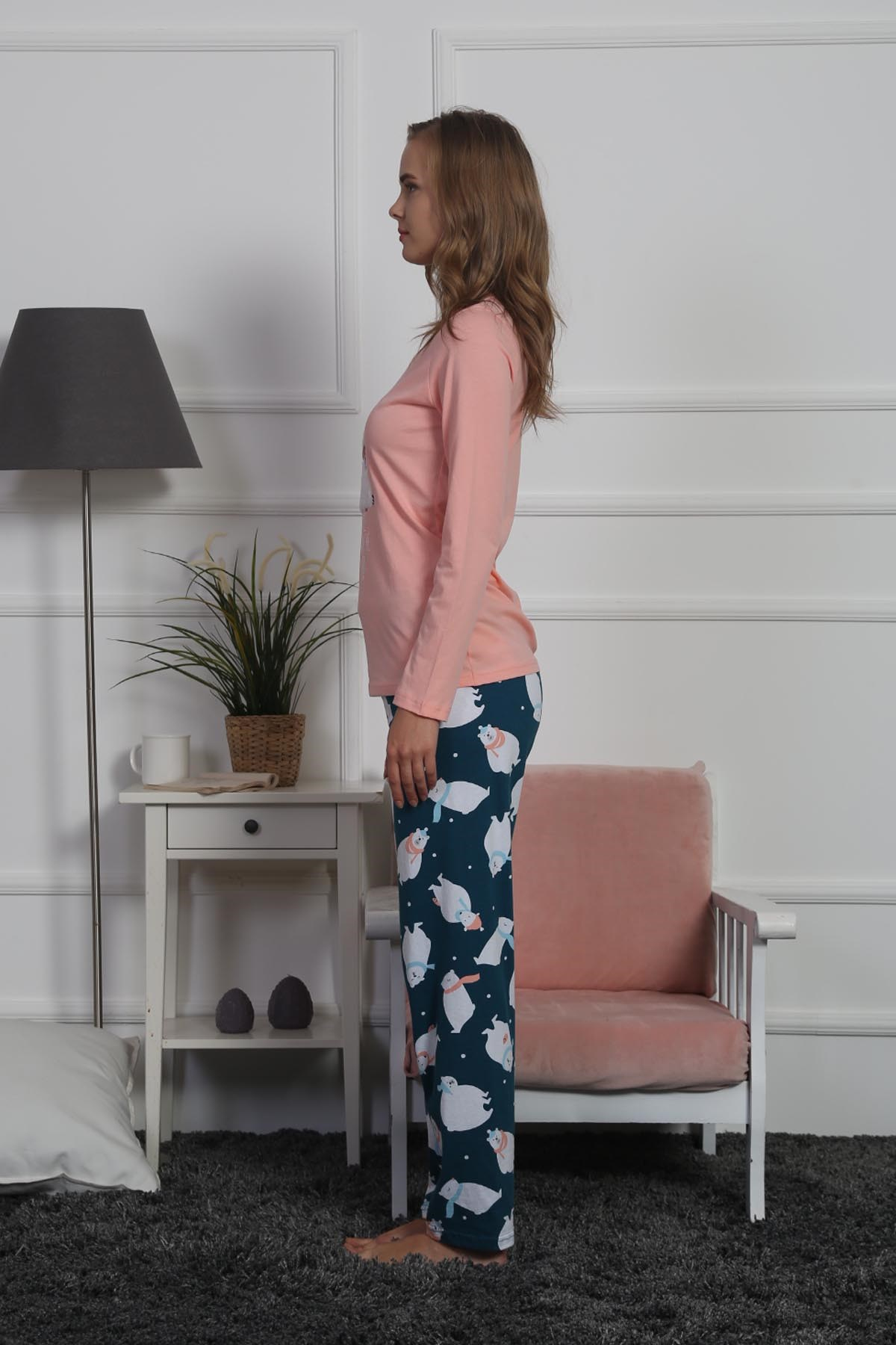 Vienetta Kadın Pijama Takım 8030484657 Pembe