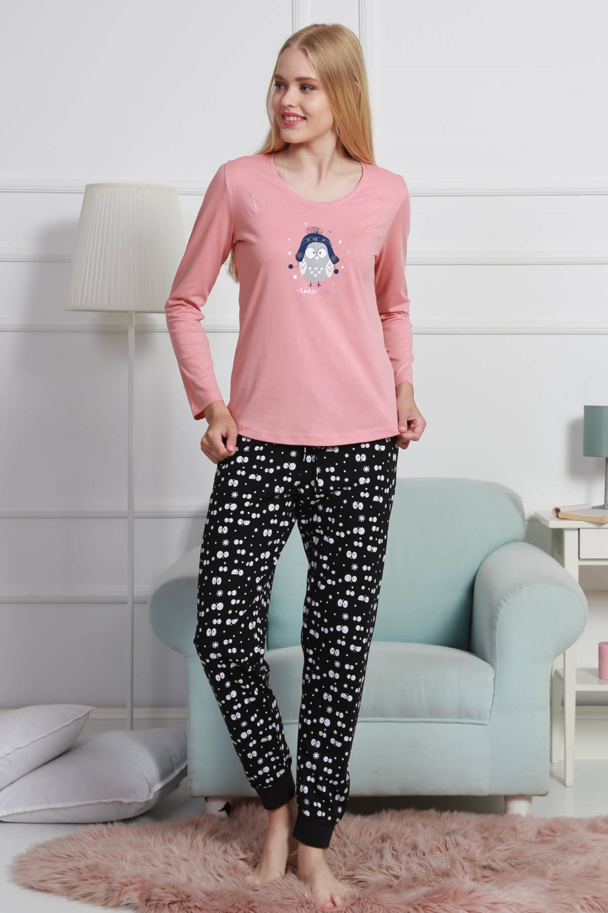 Vienetta Kadın Pijama Takım 9032932151 Pembe