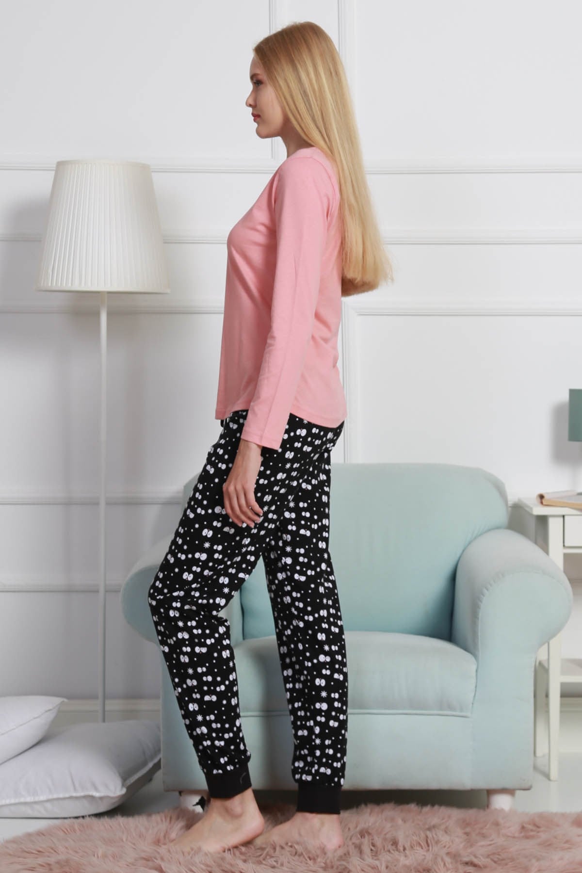 Vienetta Kadın Pijama Takım 9032932151 Pembe