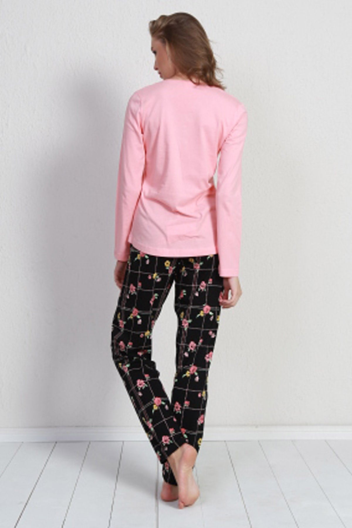 Vienetta Kadın Pijama Takım 9051045767 Bebek Pembesi
