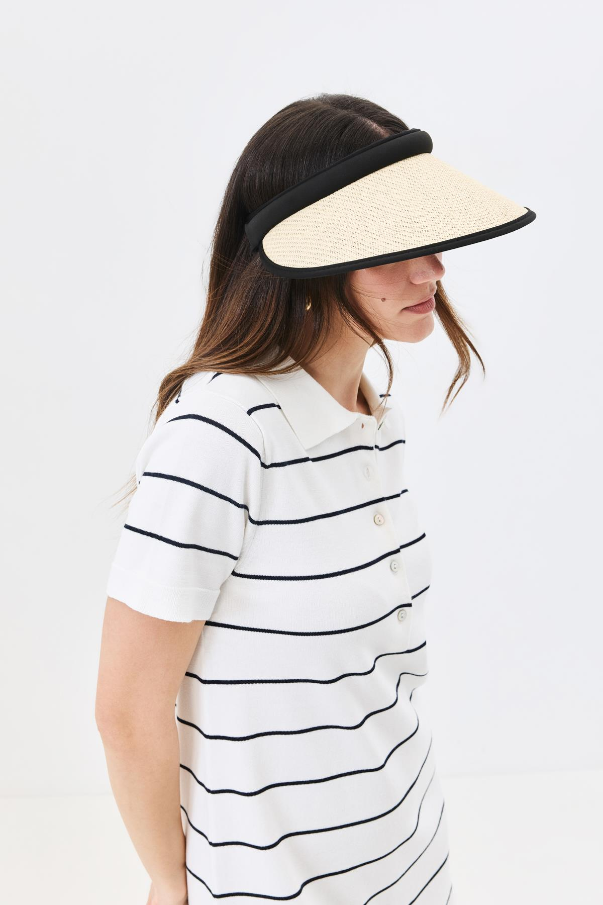 Vizor Plaj Şapkası Y25730-31 Bej