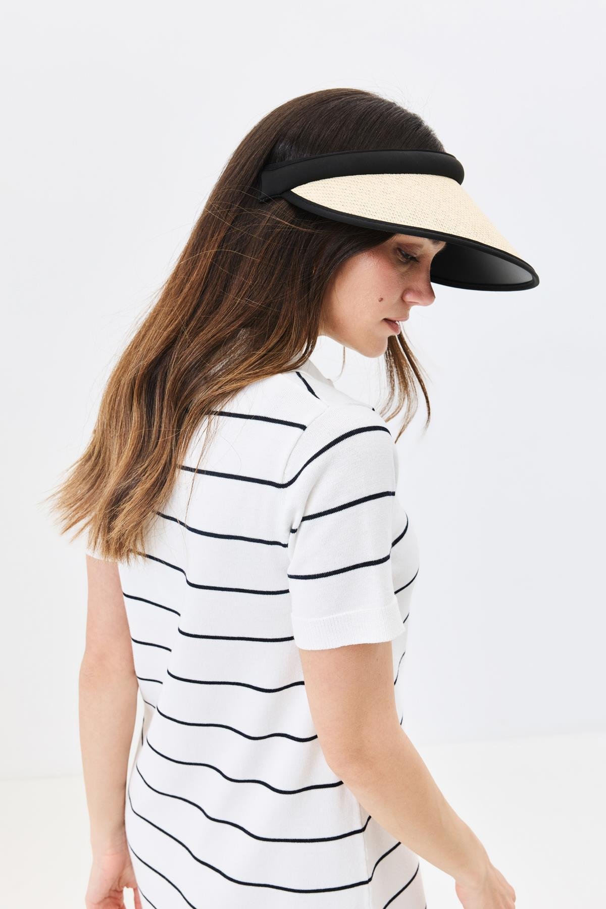 Vizor Plaj Şapkası Y25730-31 Bej