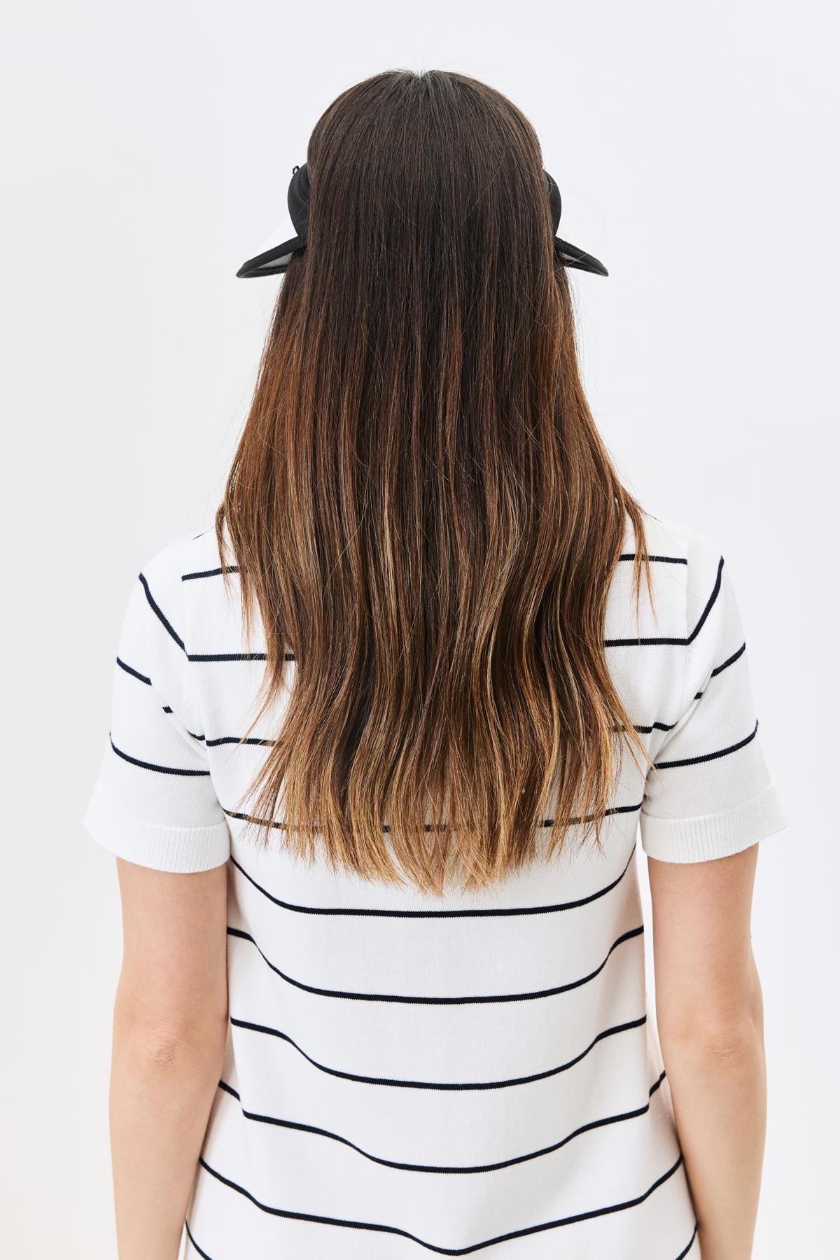 Vizor Plaj Şapkası Y25730-31 Beyaz