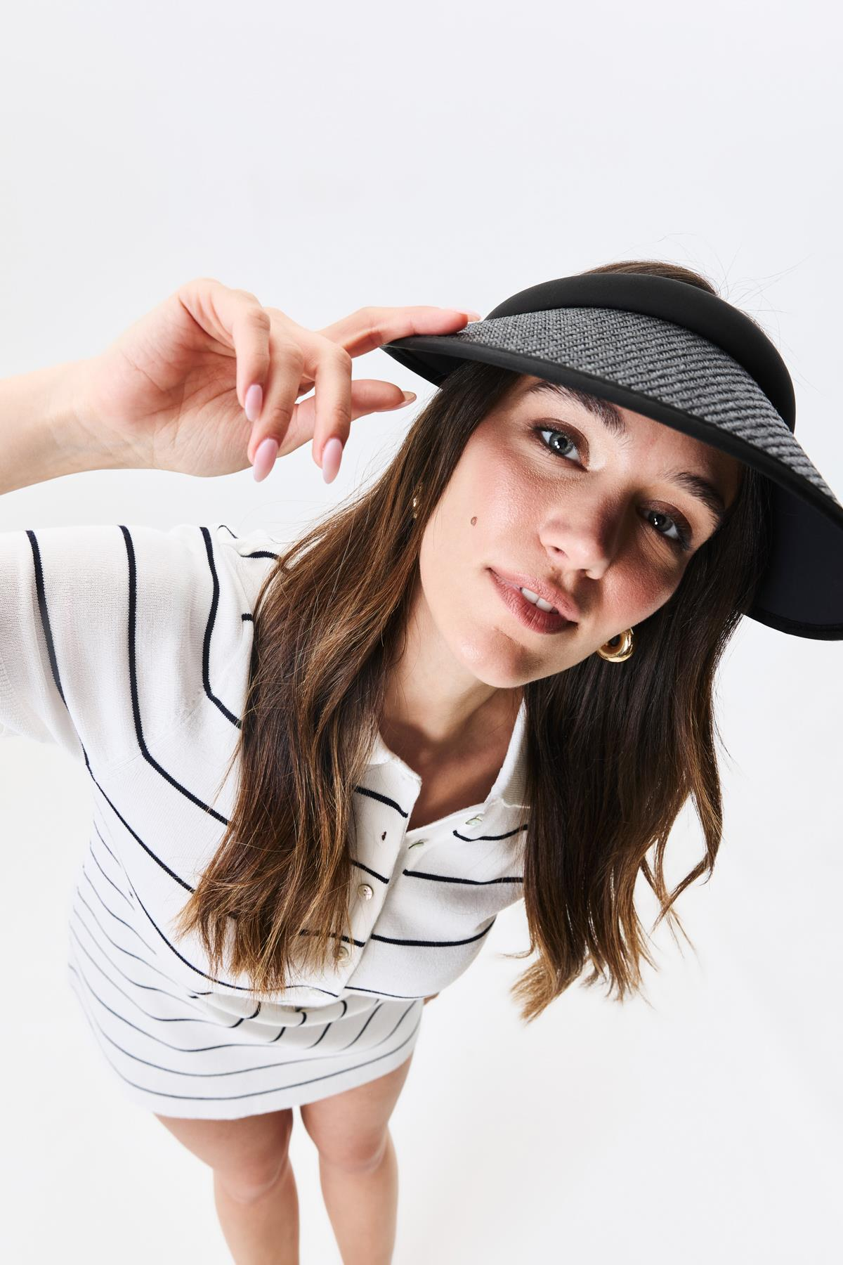 Vizor Plaj Şapkası Y25730-31 Siyah