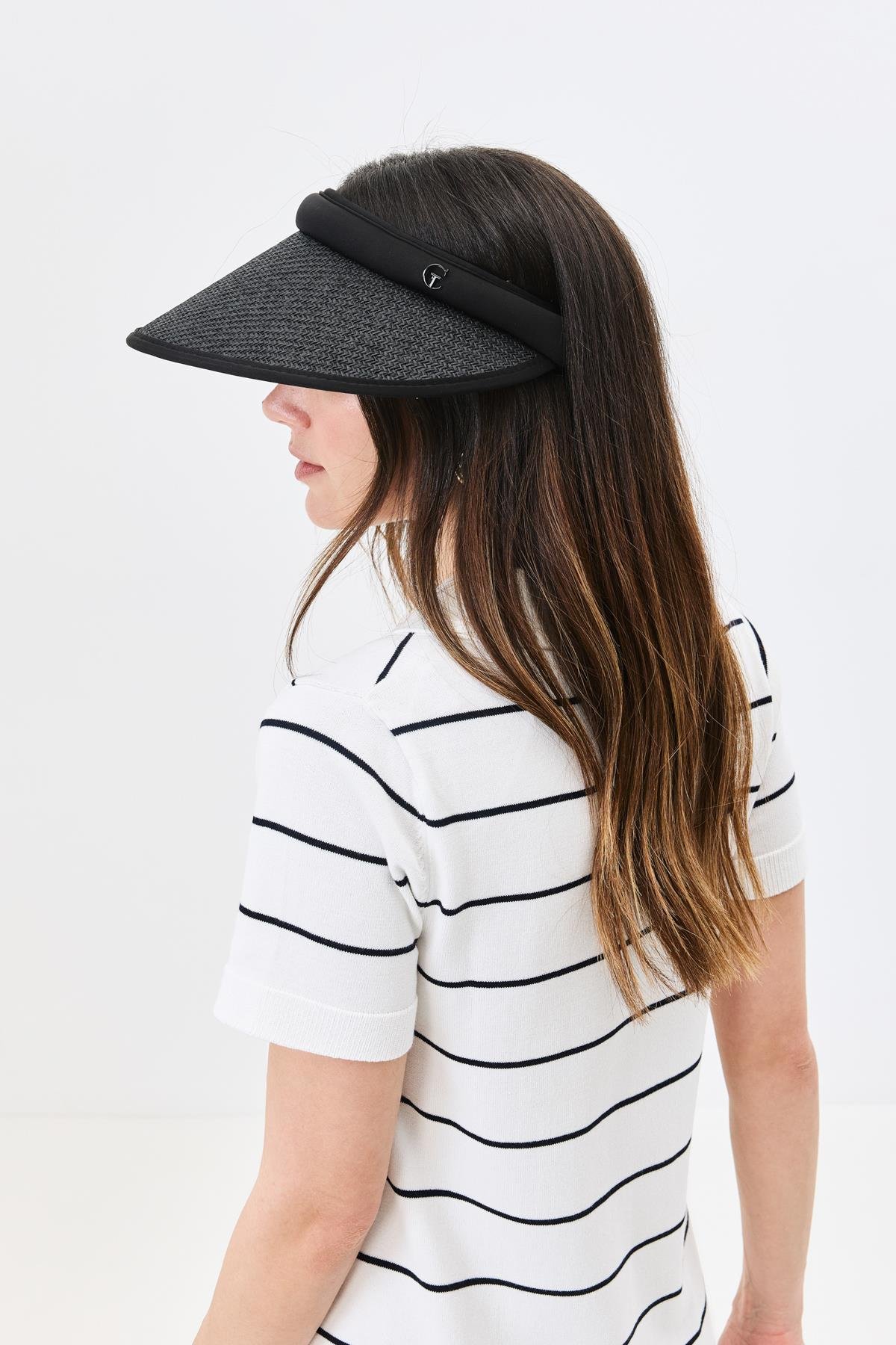 Vizor Plaj Şapkası Y25730-31 Siyah