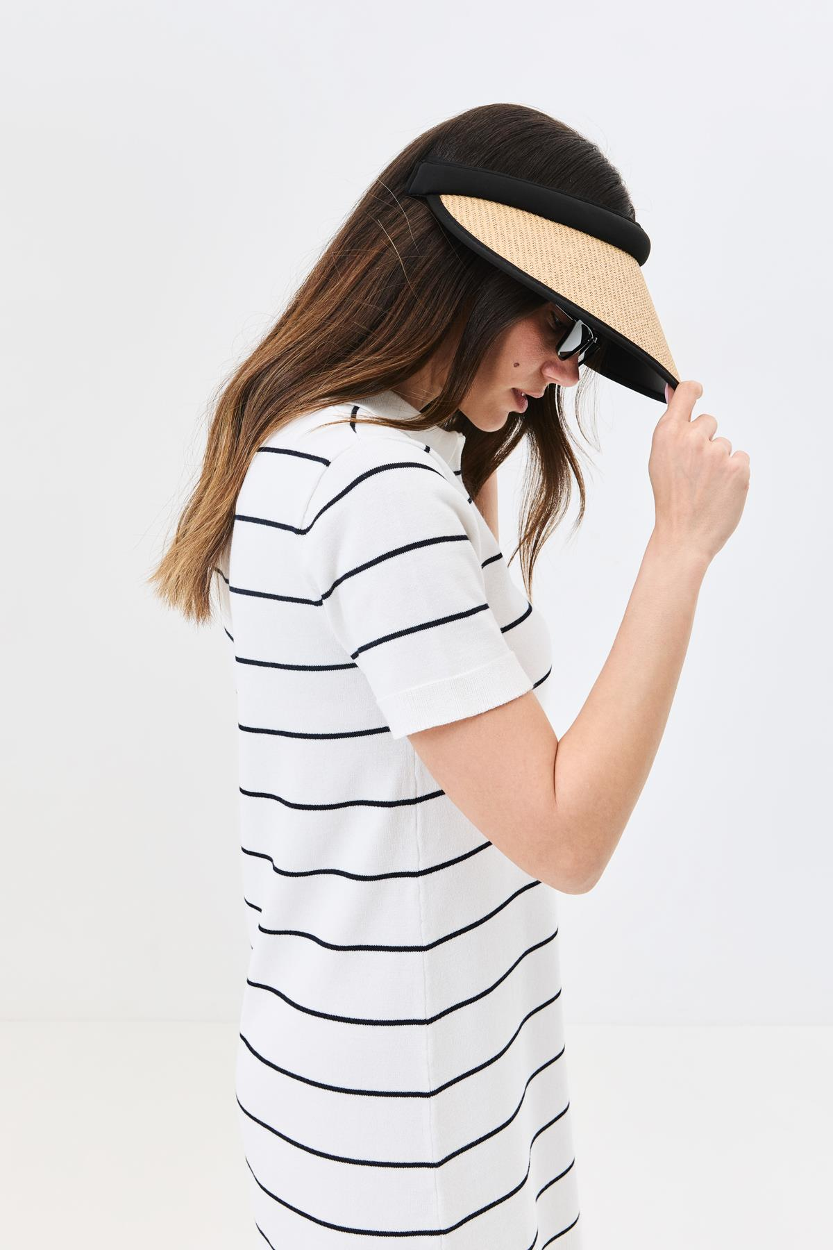 Vizor Plaj Şapkası Y25730-31 Vizon