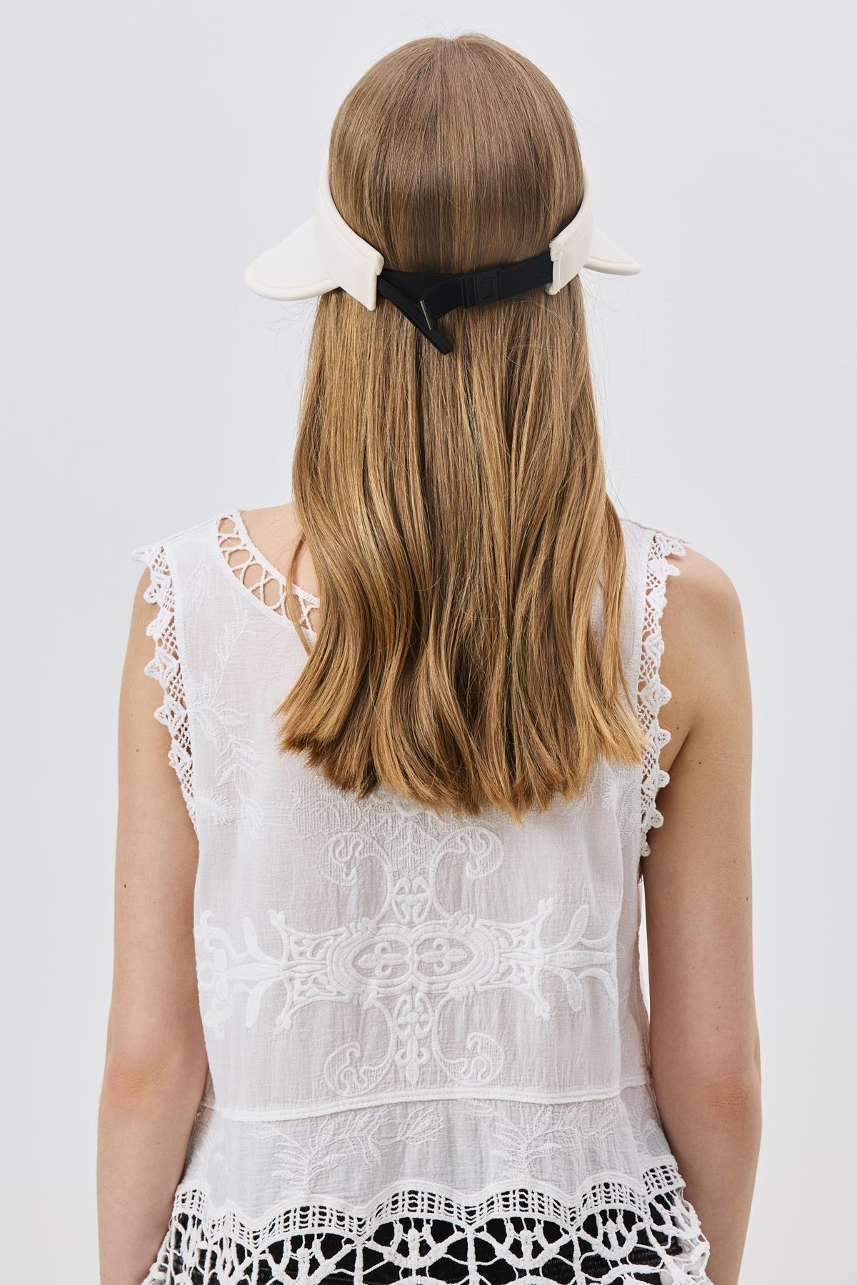 Vizor Plaj Şapkası Y25730-33 Krem