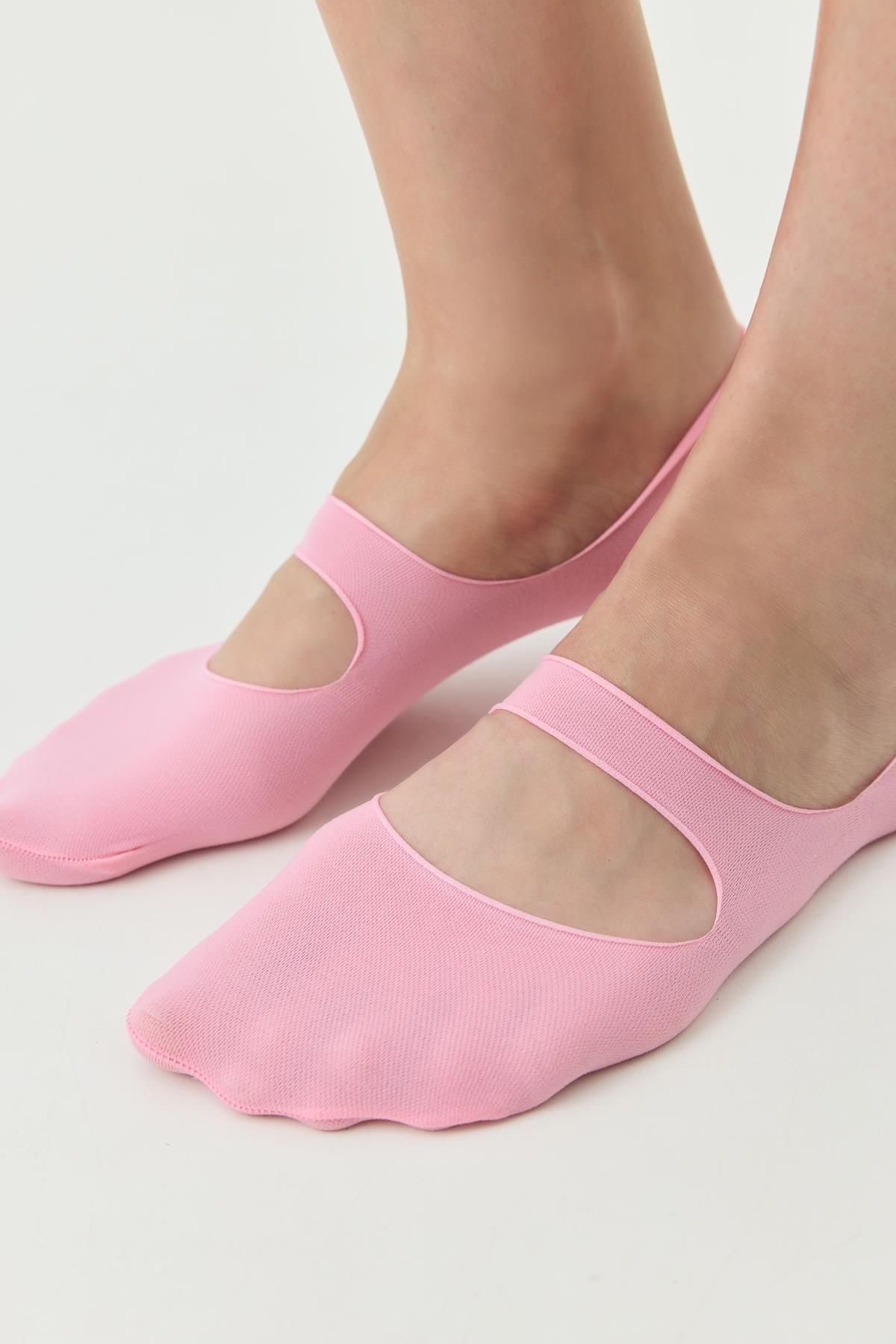 Yoga Babet Çorap Pembe