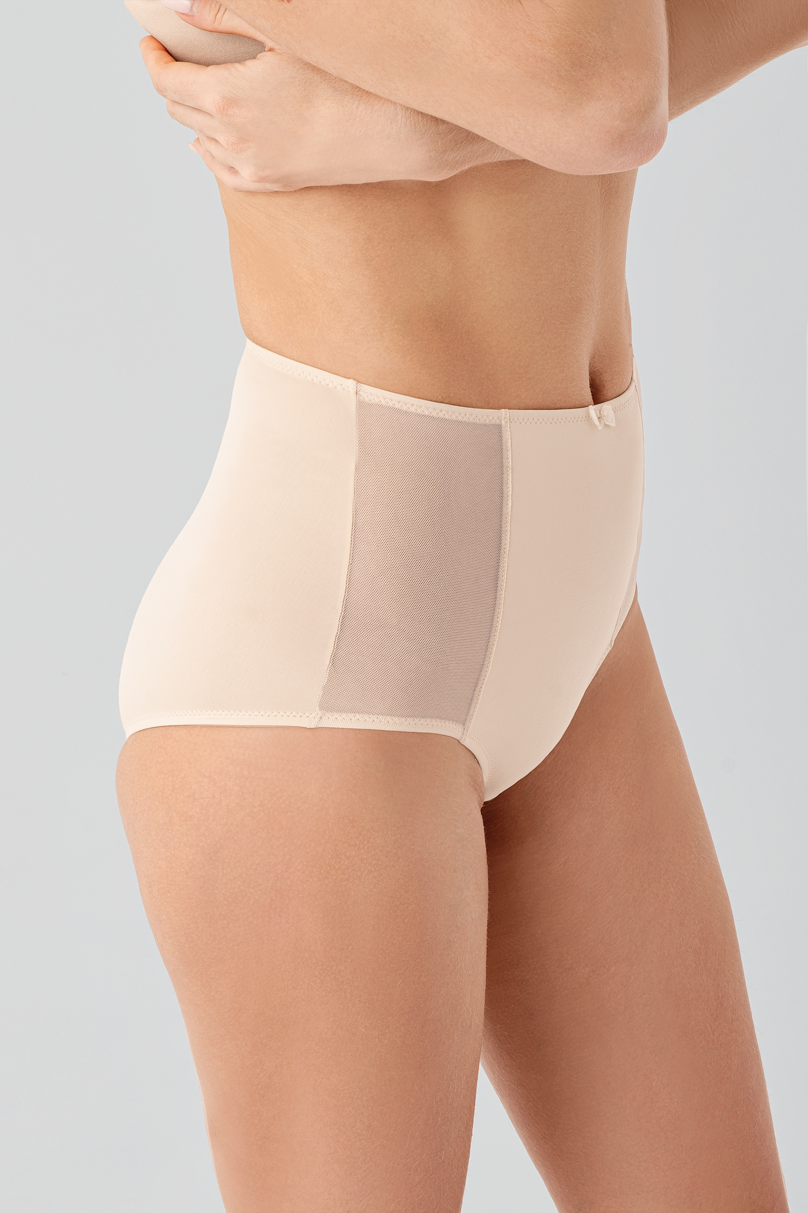 Yüksek Bel Korseli Külot C19304 Ten