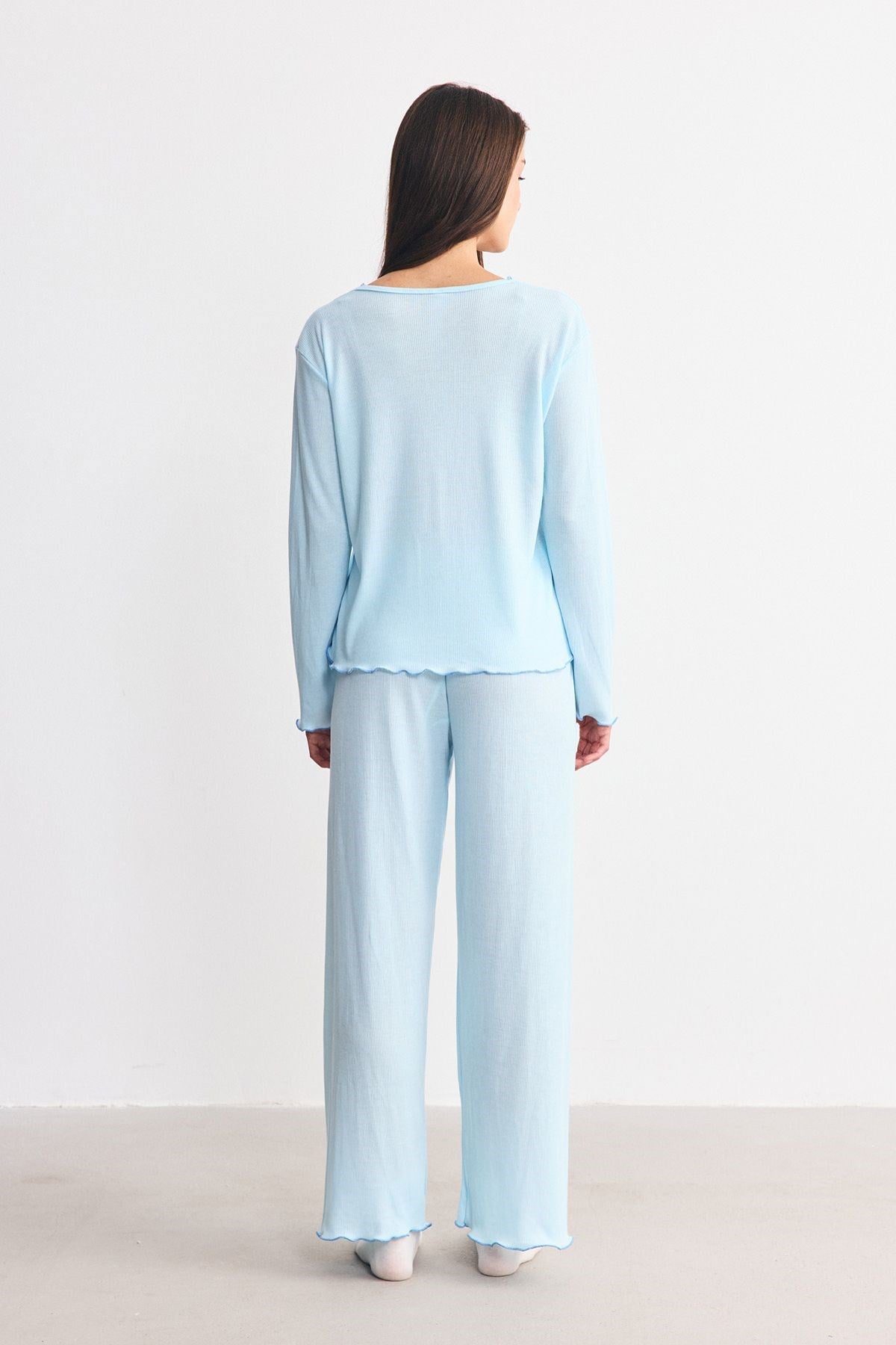 Yumuşak Dokulu Kaşkorse Pijama Takımı Karpuz