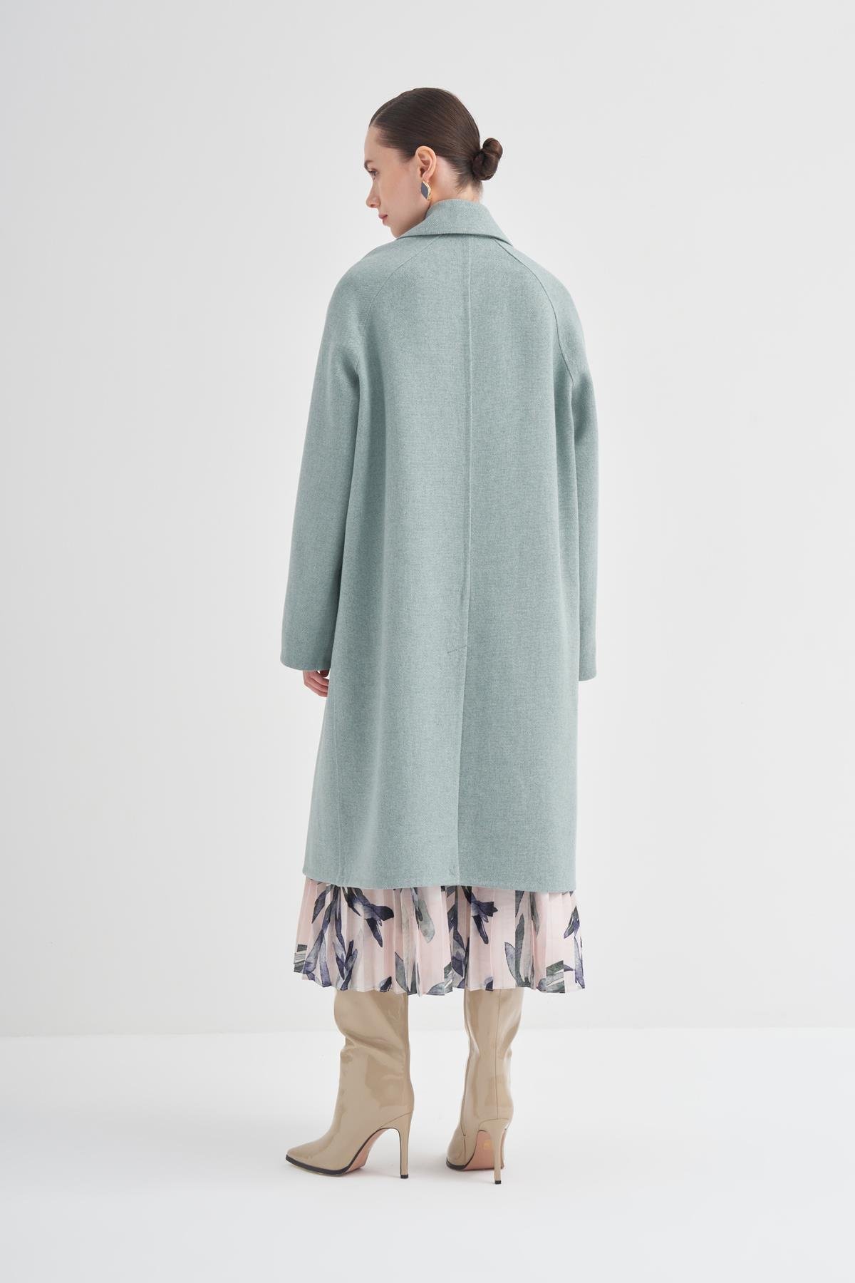 Coat Mint Yeşili