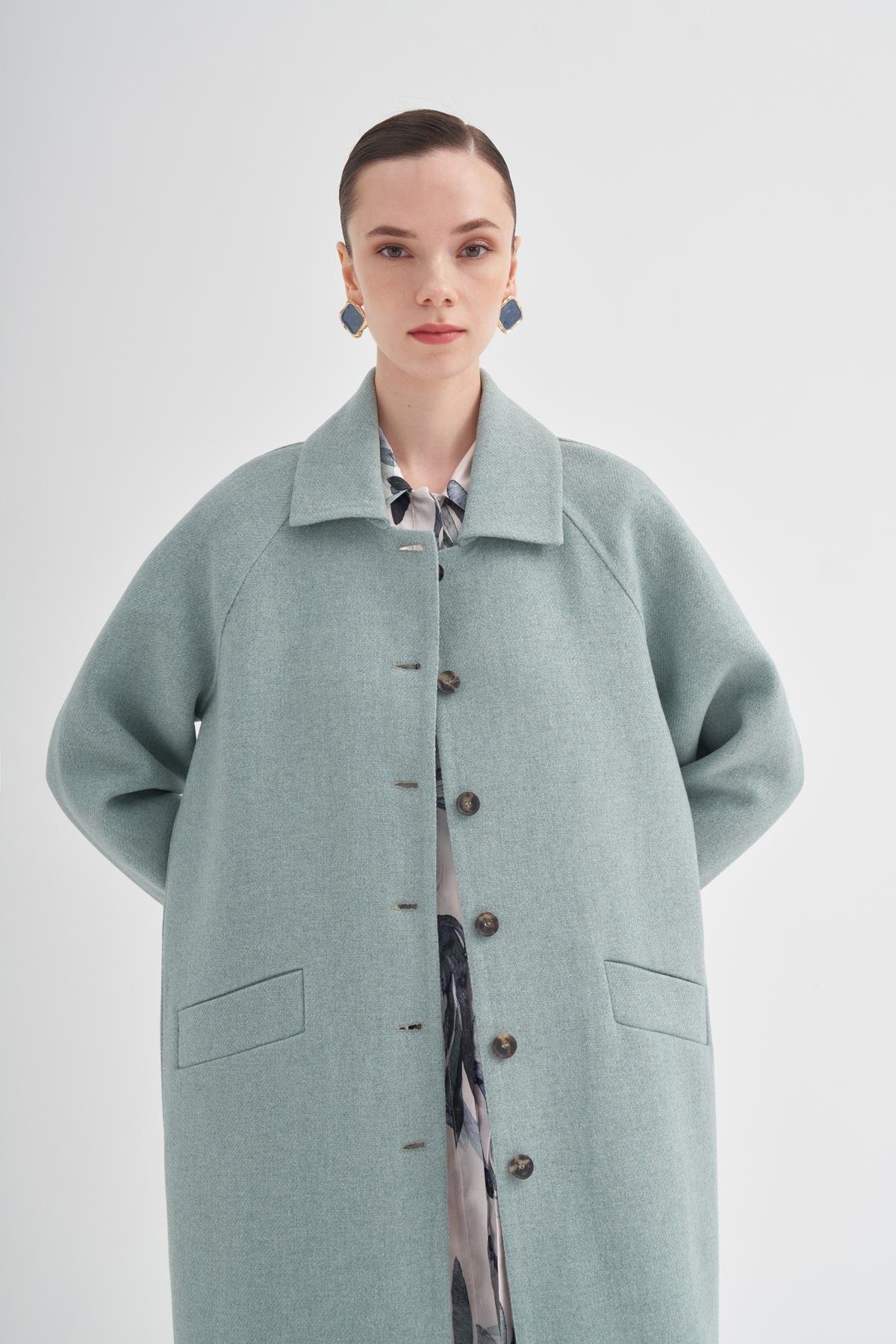 Coat Mint Yeşili