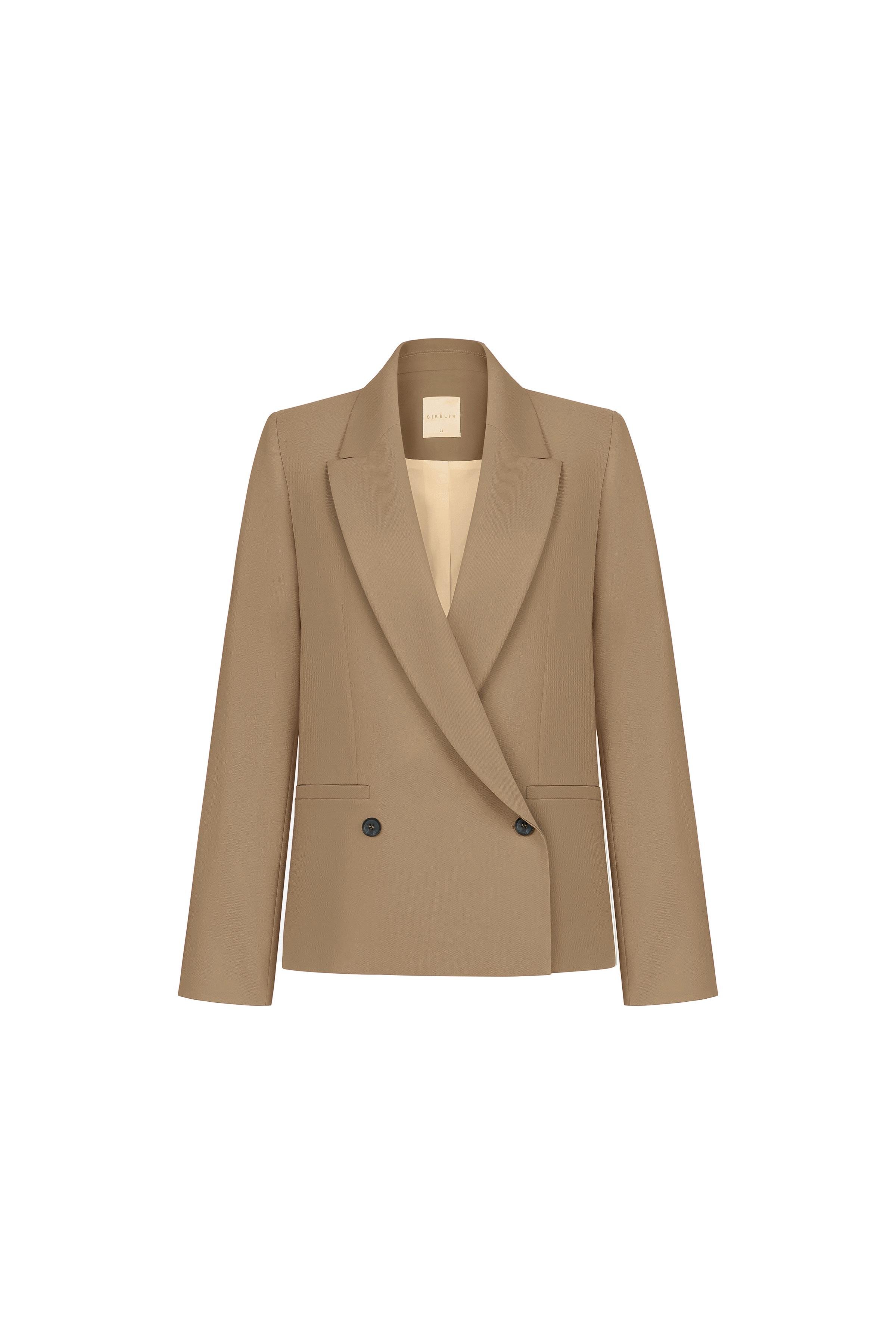 Derin Kruvaze Kapama Ceket Hakı