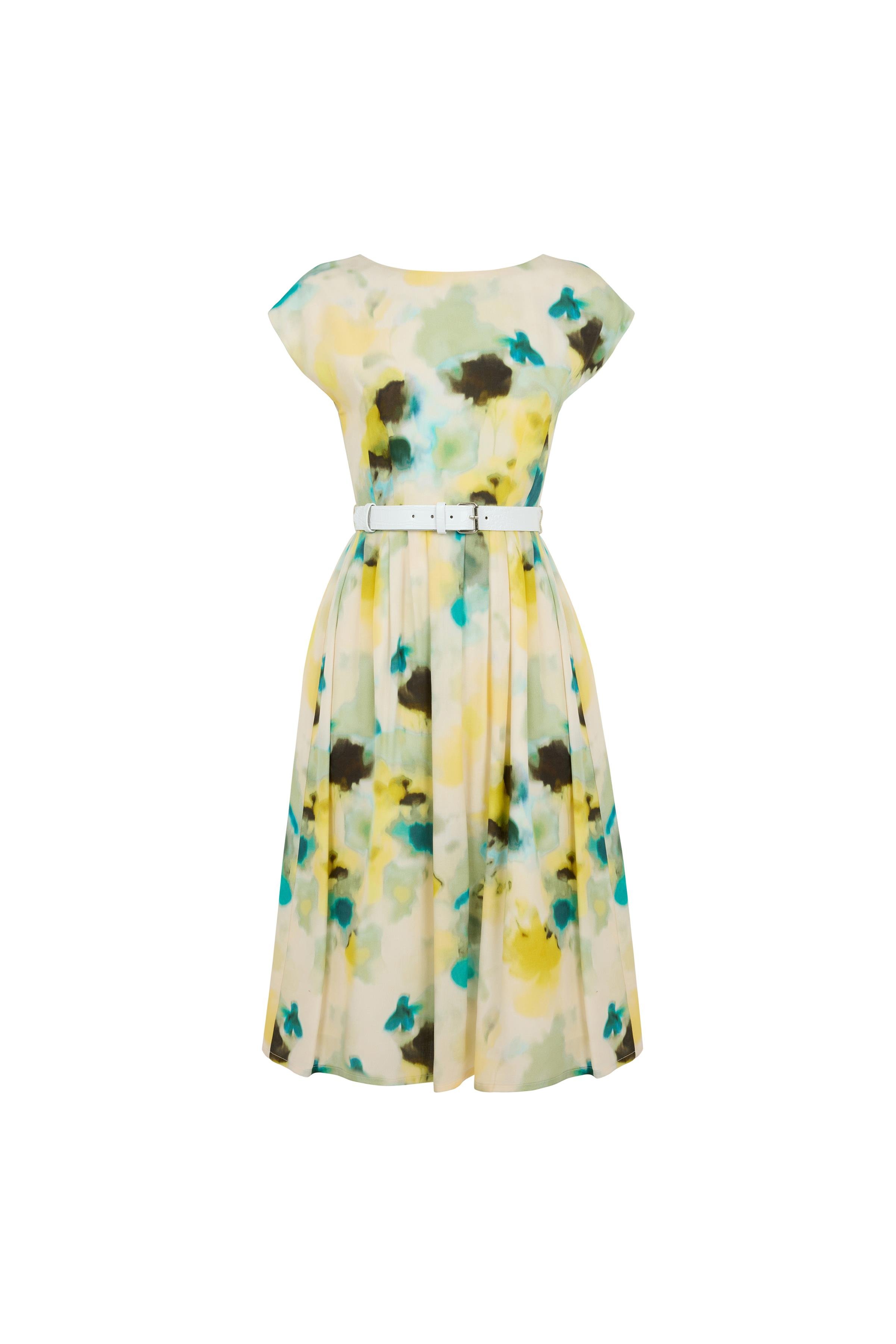 Patterned Tensel Dress Prınt