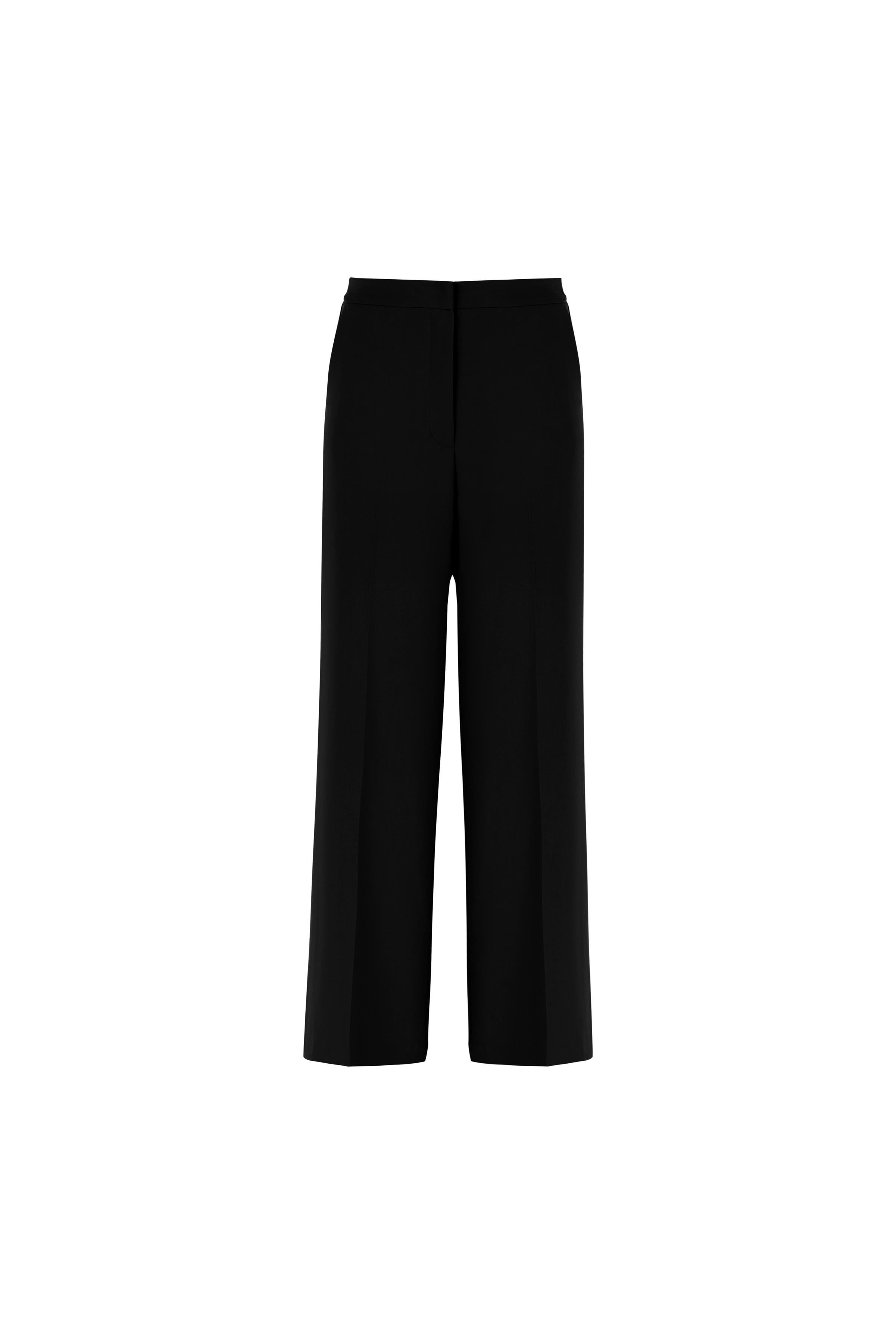 Düz Paça Pantolon Siyah