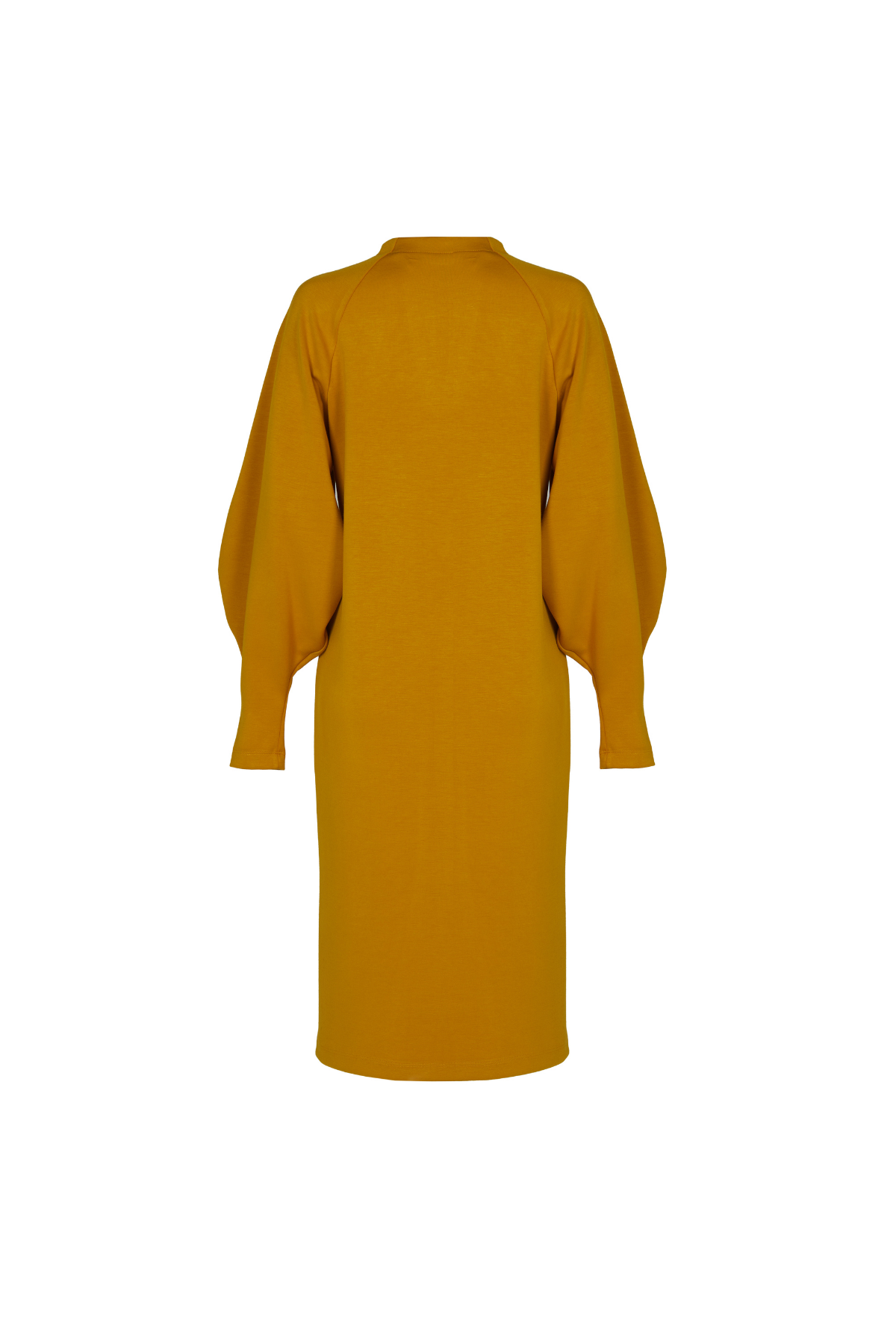 Knit Dress With Zipper Amber