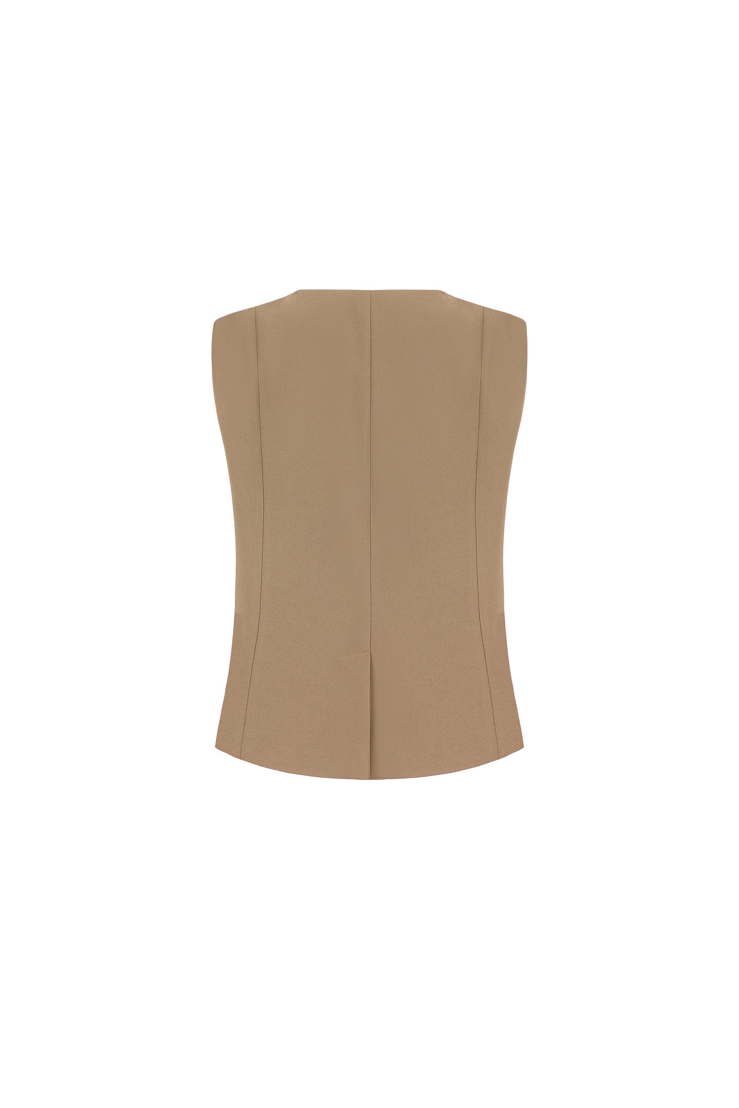 Fit Form Poliviskon Yelek Hakı