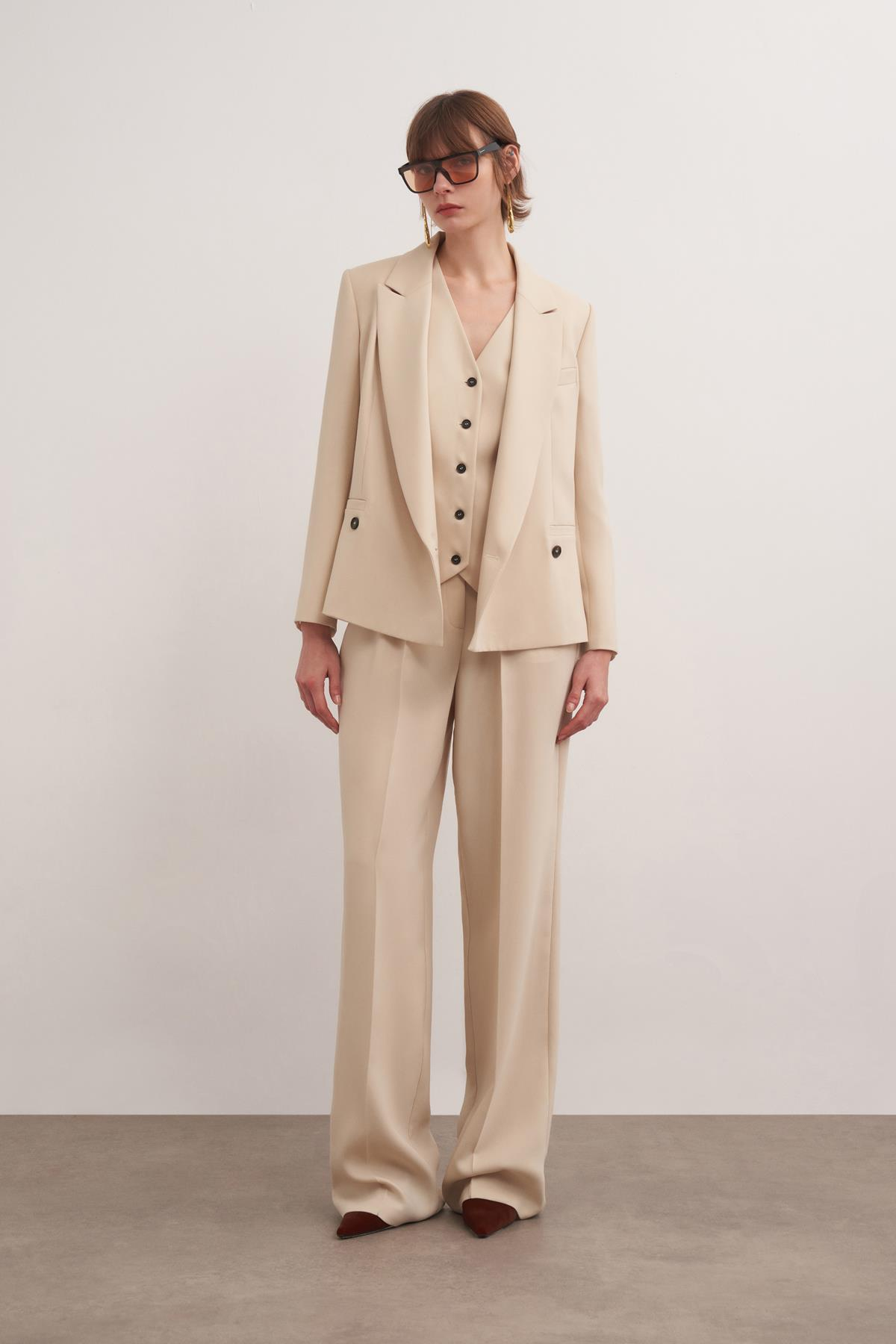 Jacket Açık Altın