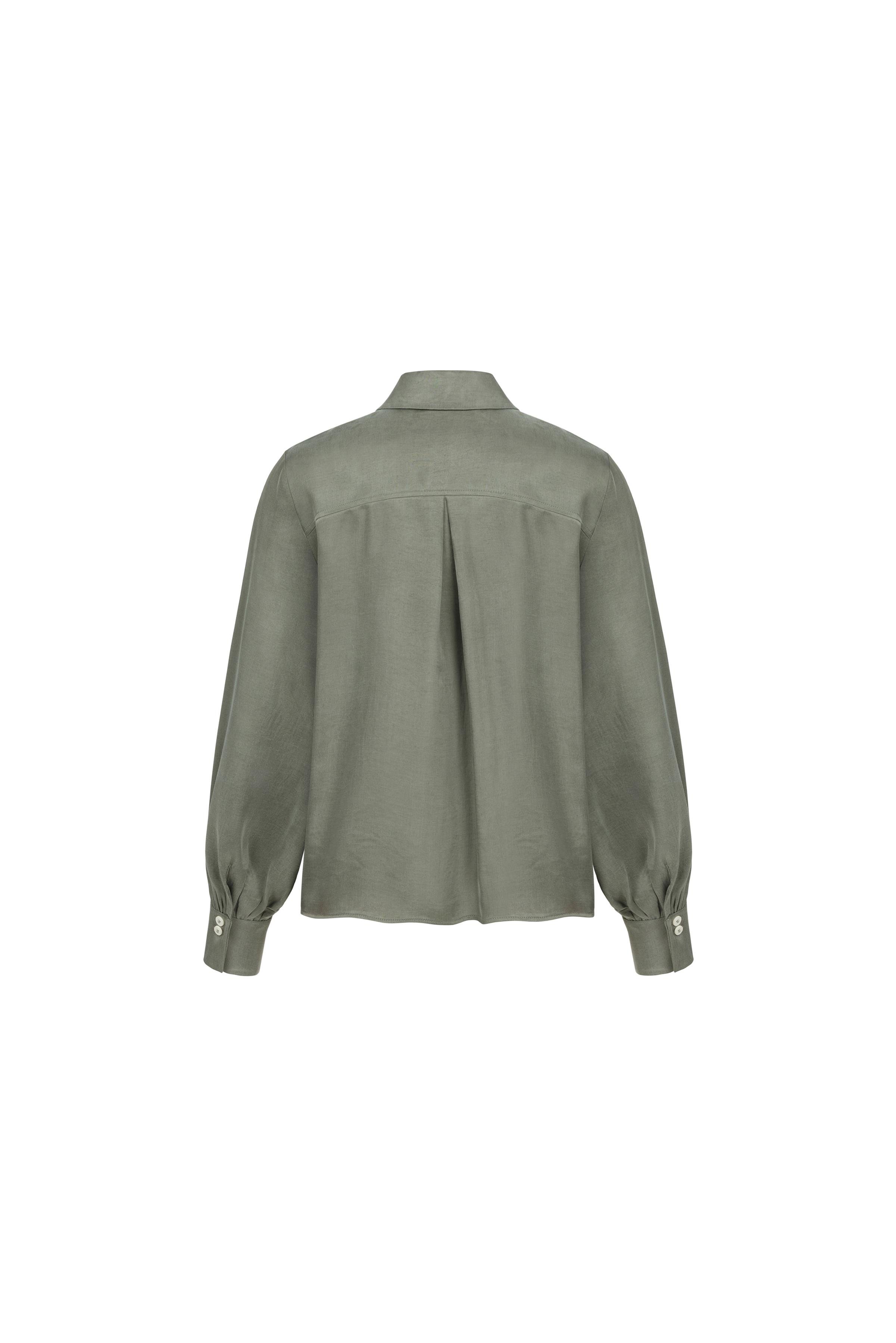 Tencel Karışımlı Gömlek