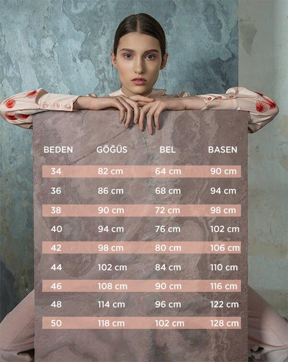 Toka Detaylı Saten Bluz Vişne Rengi