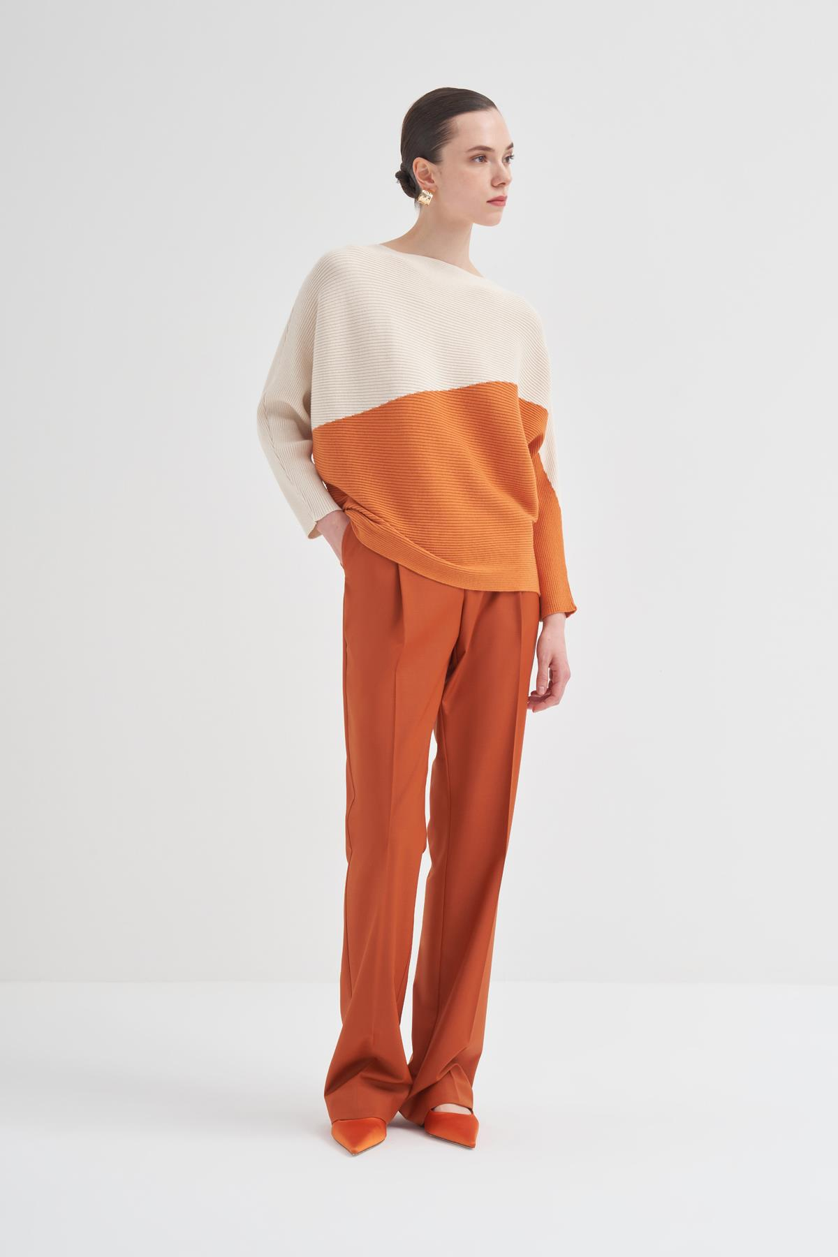 Yarasa Kol Triko Bluz