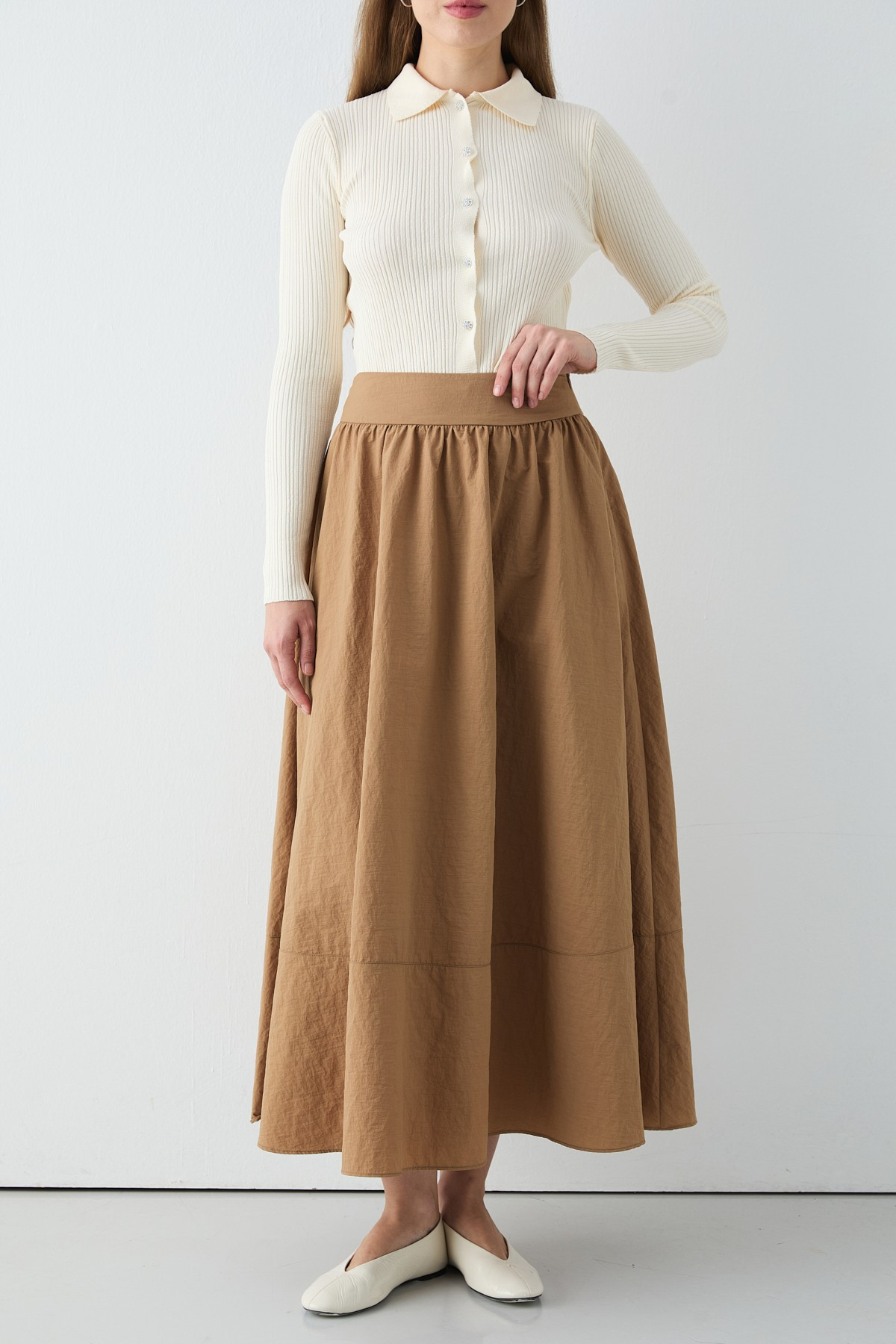 LİNEA ETEK CAMEL