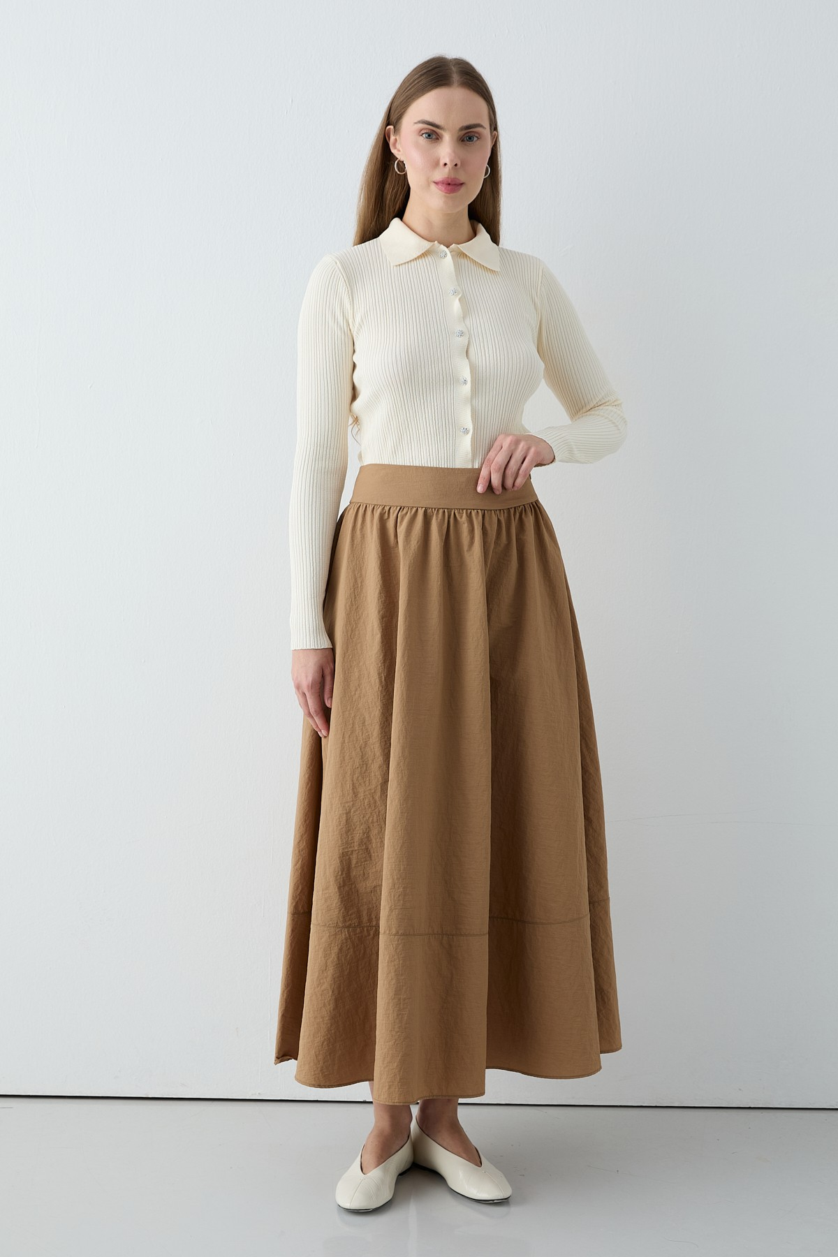 LİNEA ETEK CAMEL