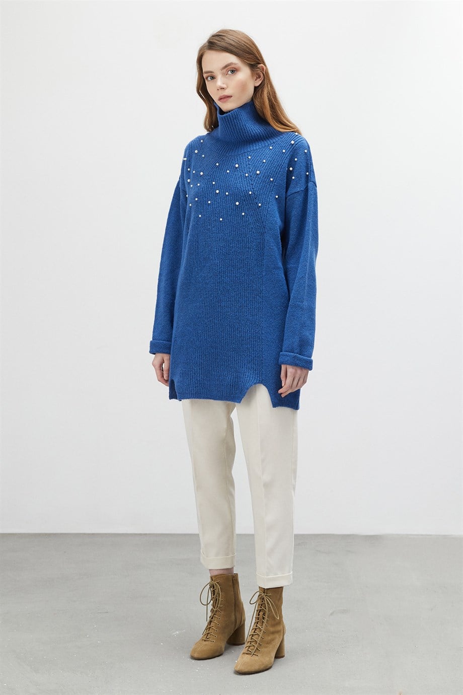 Pearl Tunik Mavi