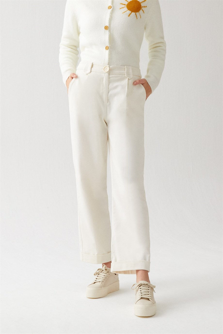 Punto Pantolon Camel
