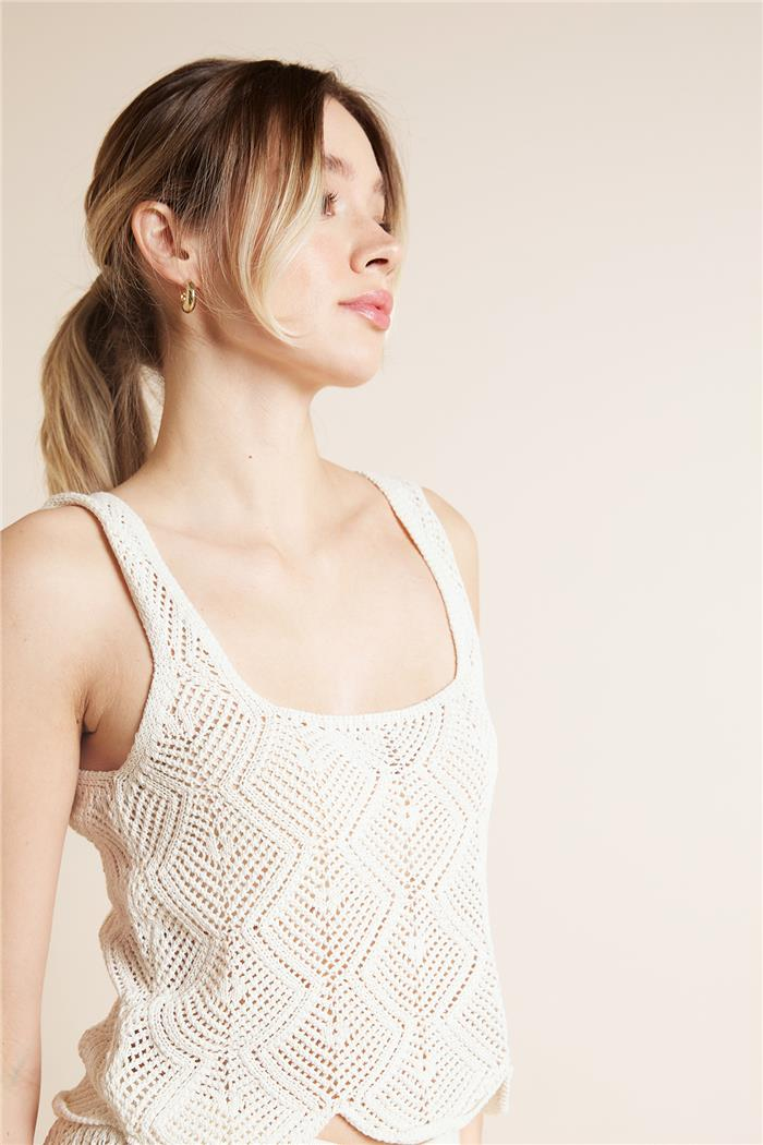 Avrile  Ajurlu Triko Takım HAM EKRU A92644-S