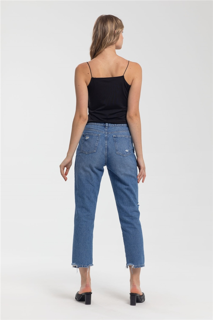 Avrile Askılı Bluz  SİYAH  A21-10373