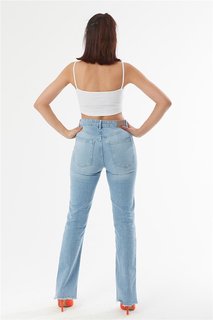 Avrile ASKILI KAŞKORSE CROP  BEYAZ  A22-10566