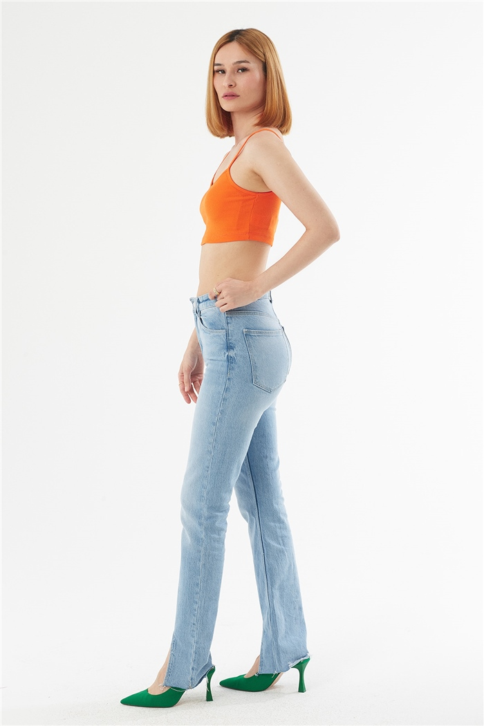 Avrile ASKILI KAŞKORSE CROP  ORANJ  A22-10566