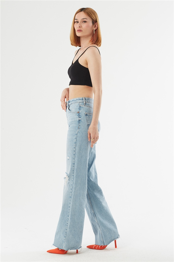 Avrile ASKILI KAŞKORSE CROP  SİYAH  A22-10566