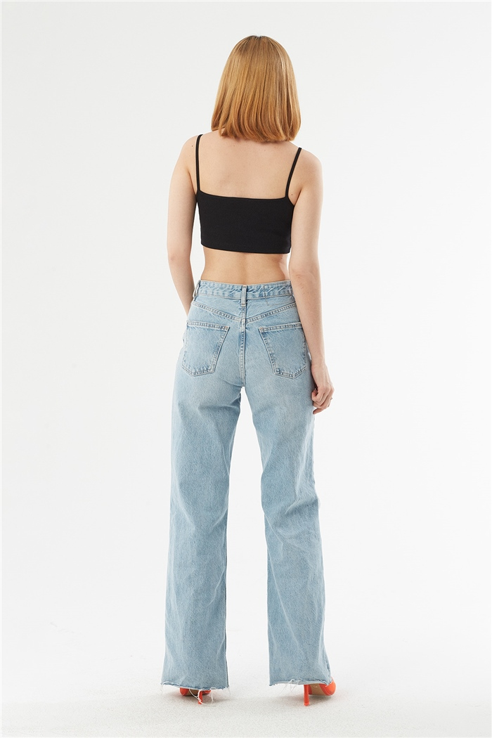 Avrile ASKILI KAŞKORSE CROP  SİYAH  A22-10566