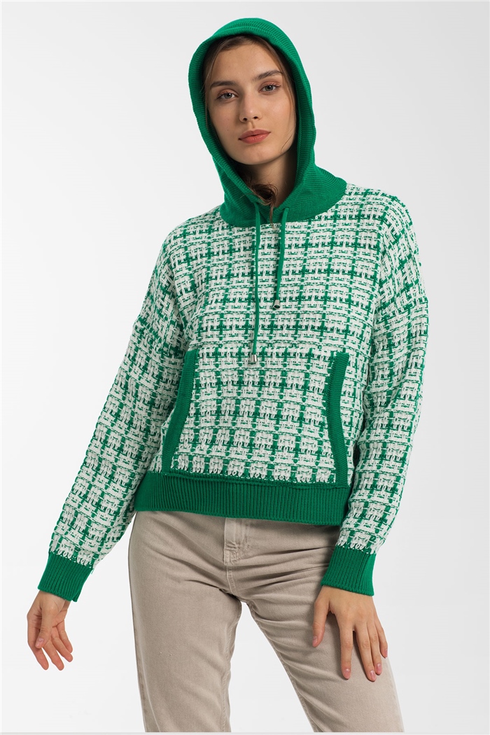 Avrile Chanel Triko Sweatshirt  BENET-EKRU  A91891-S