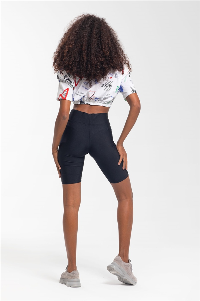 Avrile Crop Bluz  BEYAZ  A21-10402