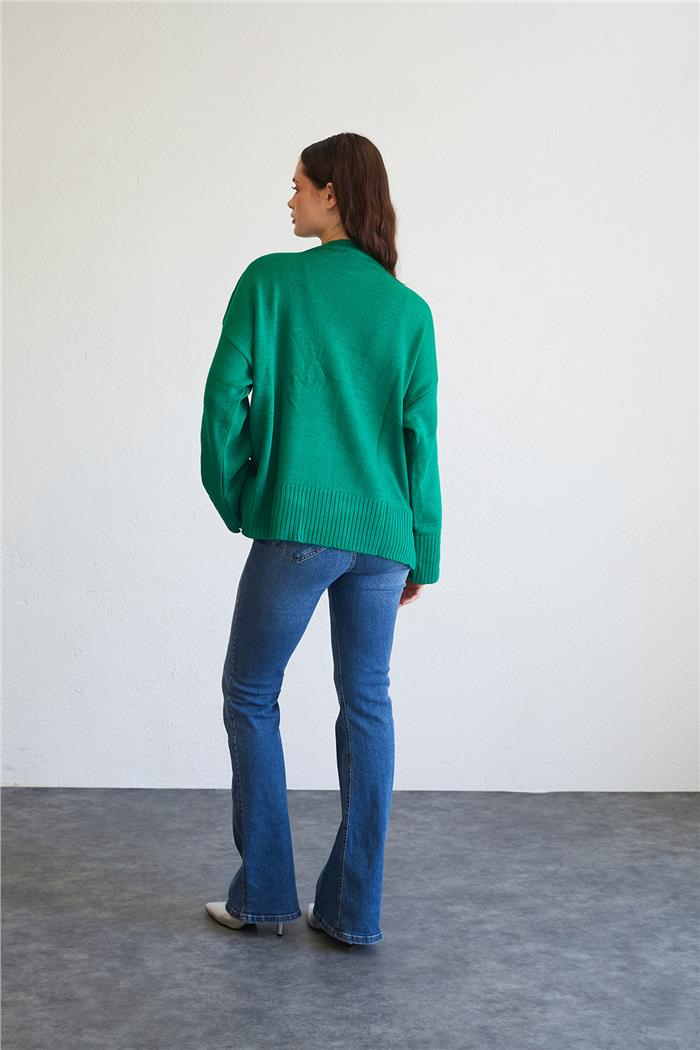 Avrile Kadın Oversize Basic Kazak BENETTON A92145-S