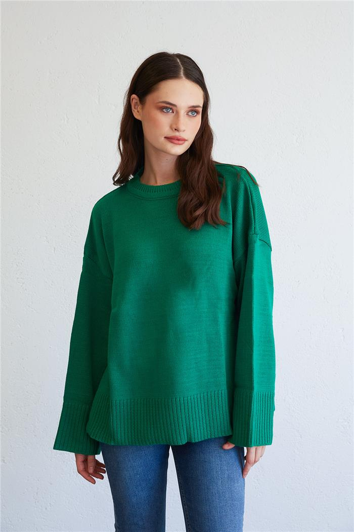 Avrile Kadın Oversize Basic Kazak BENETTON A92145-S