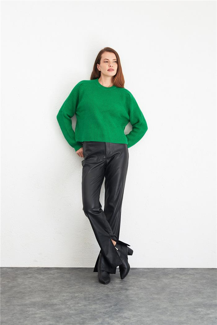 Avrile Kadın Reglan Kol Bisiklet Yaka Kazak BENETTON A92241-S