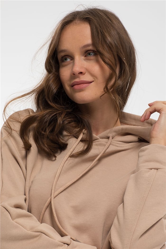 Avrile Sweatshirt  BEJ  A21-10509