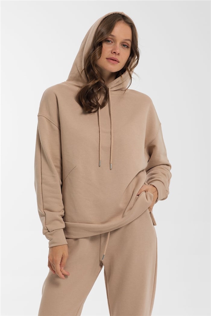 Avrile Sweatshirt  BEJ  A21-10509