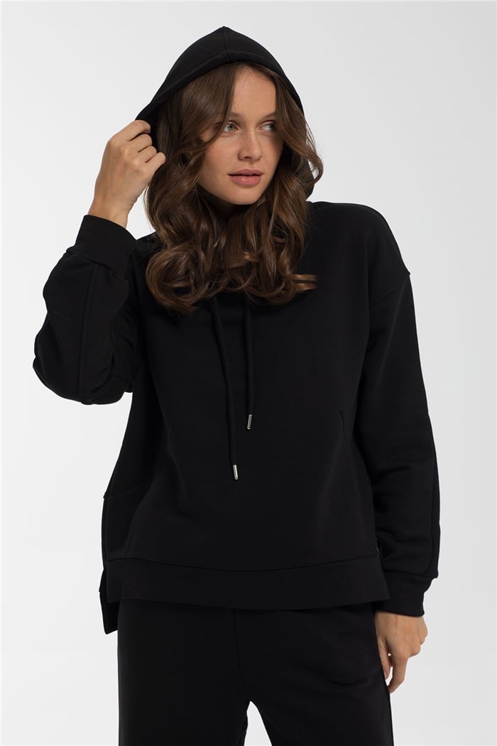 Avrile Sweatshirt  SİYAH  A21-10509
