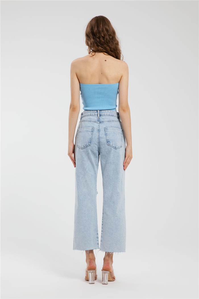 Avrile Triko Büstiyer  BEBE MAVİ  A91746-S
