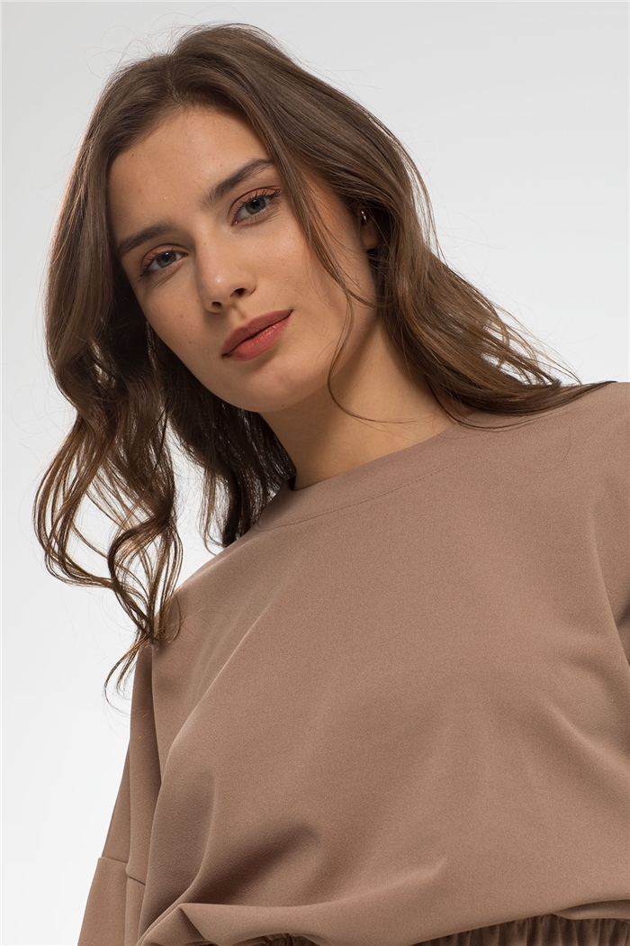 Avrile Yaka Bantlı Takım  CAMEL  A21-10513