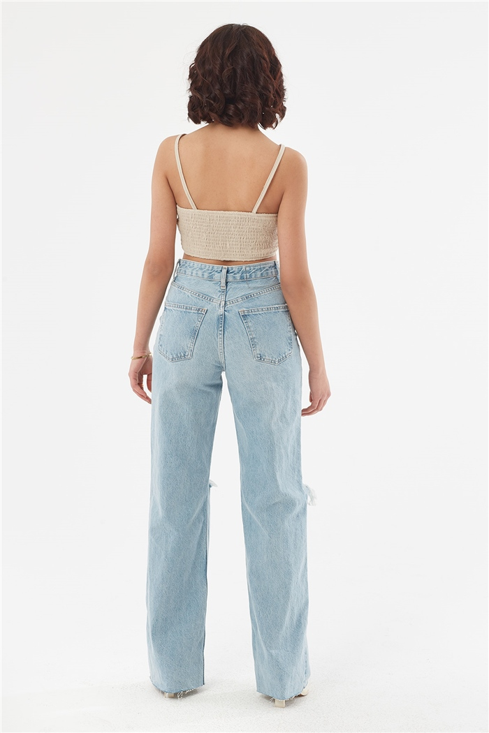 Nisan ASKILI CROP  BEJ  N22-1351