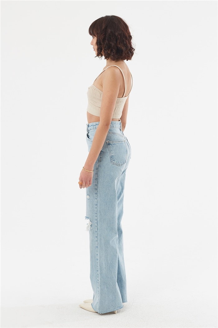 Nisan ASKILI CROP  BEJ  N22-1351