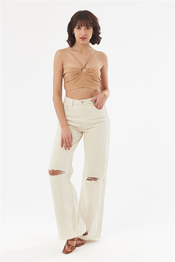 Nisan ASKILI CROP  CAMEL  N22-1351