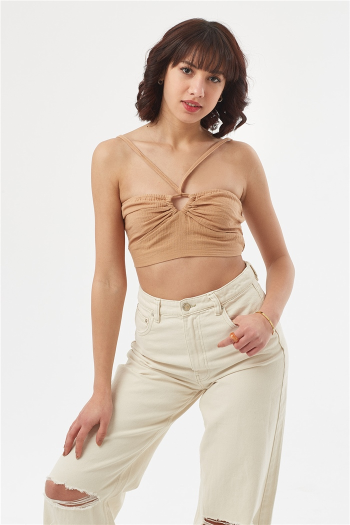 Nisan ASKILI CROP  CAMEL  N22-1351